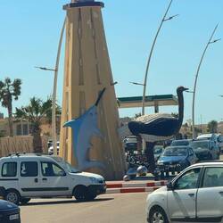 Einfahrt in Boujdour