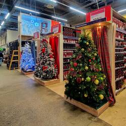 Looks like Christmas has arrived at Leroy Merlin — Casalecchio di Reno, Italy.