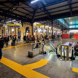 Bologna Centrale, the main train station.
