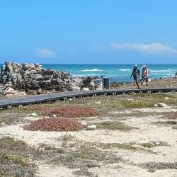 auf dem Weg zum Leutturm