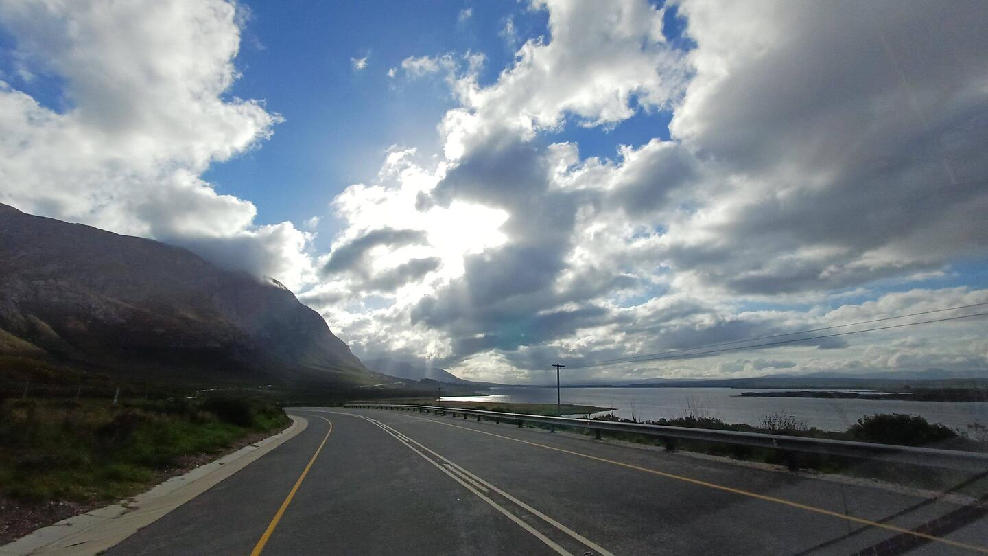 unser Start, füh am Morgen