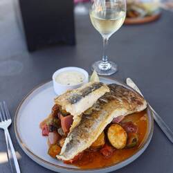 unser Mittagessen, Seehecht