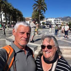 Sonnige Grüße vom Balcon de Europa