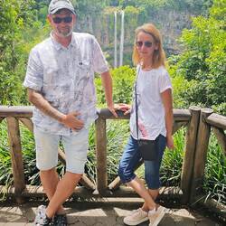 Fallendes Wasser ins Bild bringen