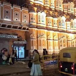 Hawa Mahal, el palacio de los vientos.