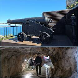 Eingang in den Kriegstunnel - im Mai 1782 begannen 13 Männer mit den Schacht-Arbeiten.
