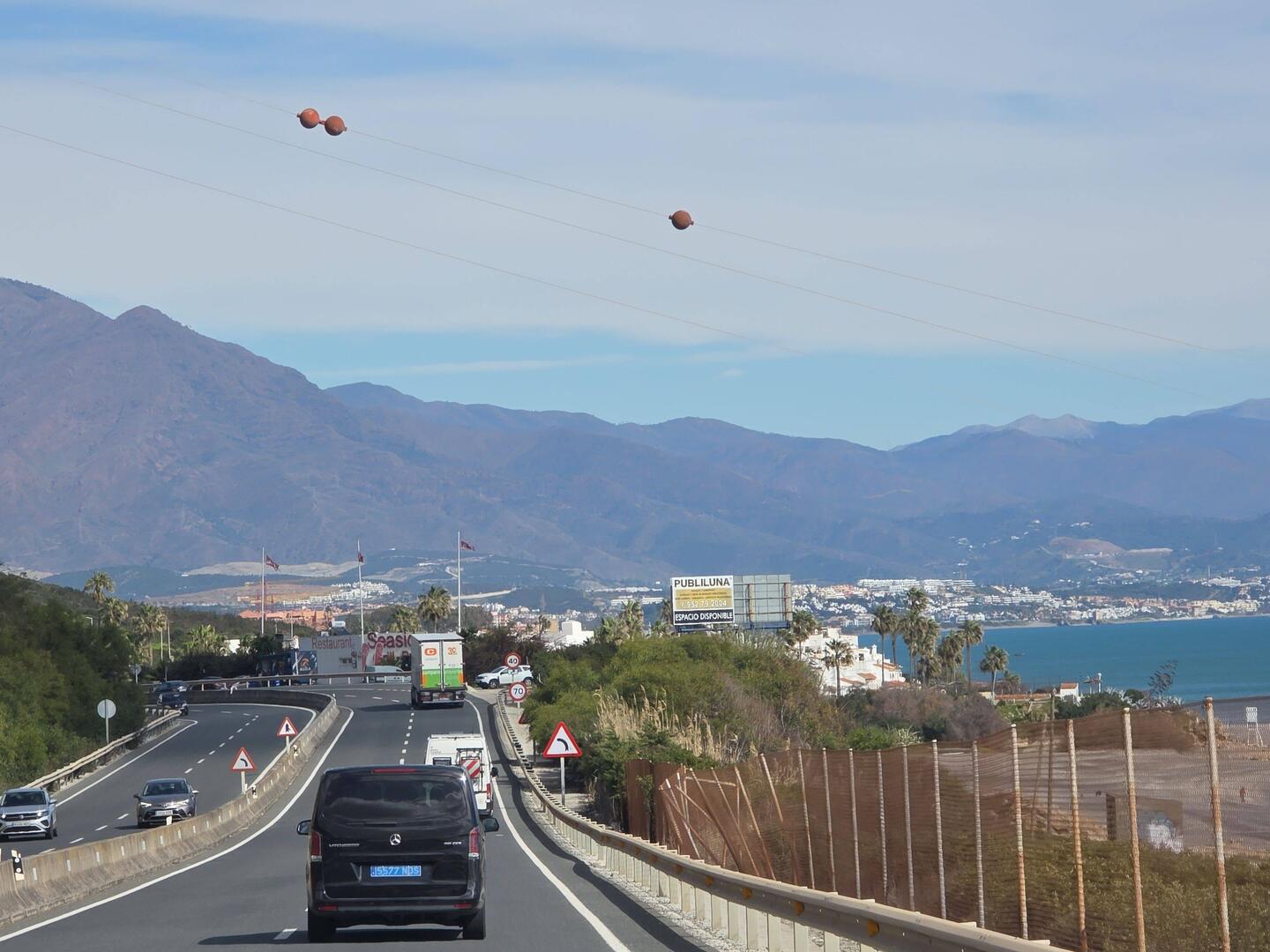 entlang der andalusischen Küste Richtung Osten...