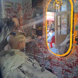 Und es war mal wieder Zeit für einen Besuch beim örtlichen Barber