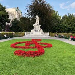 Statue for Wolfgang Amadeus Mozart