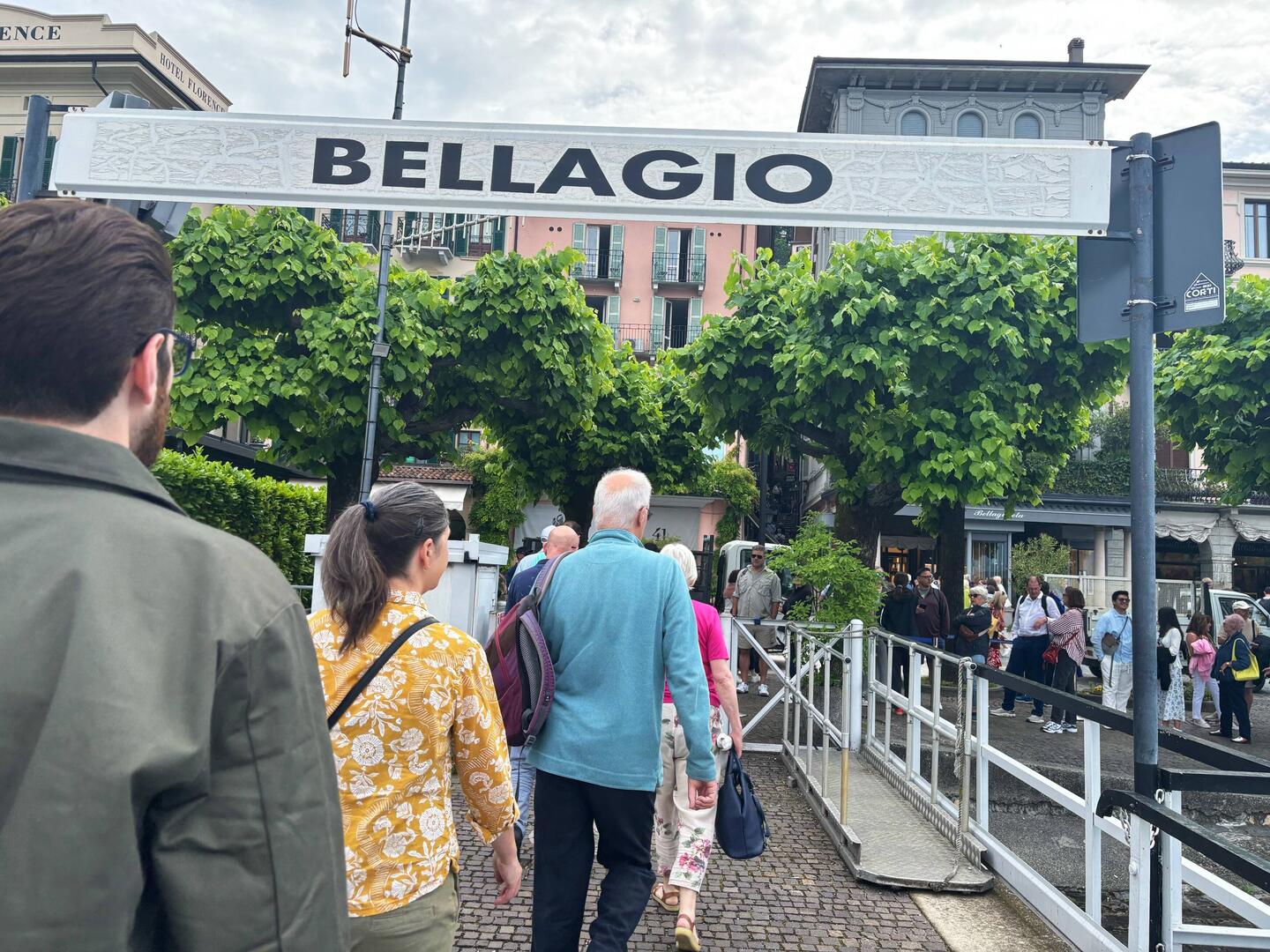 Heading towards Bellagio