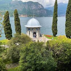 Looking down on the Moorish Pavillion