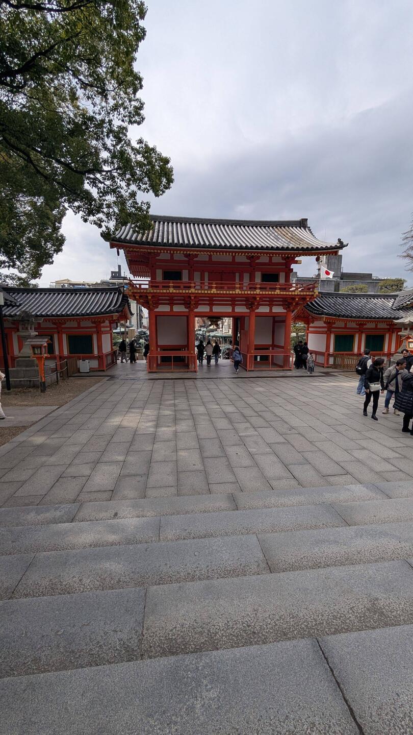 Das Eingangstor zum Tempel.