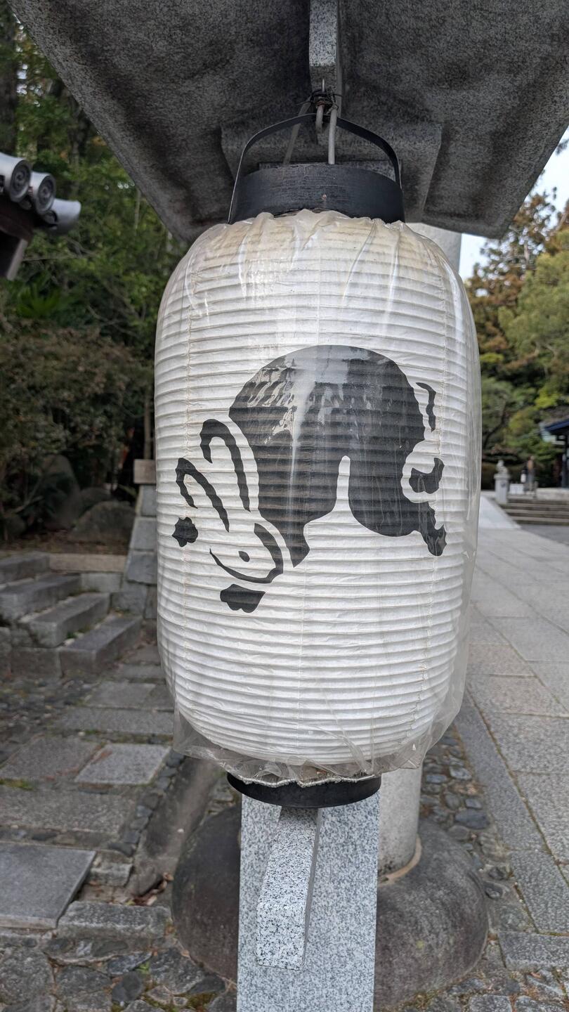 Der Okazaki Shrine ist auch als "Hasen- oder Bunny-Schrein" bekannt.