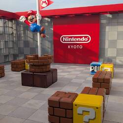 Die Dachterrasse des Kaufhauses.