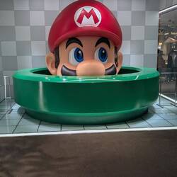 Wieder Mario, dieses Mal im neuen Nintendo Store in Kyoto.