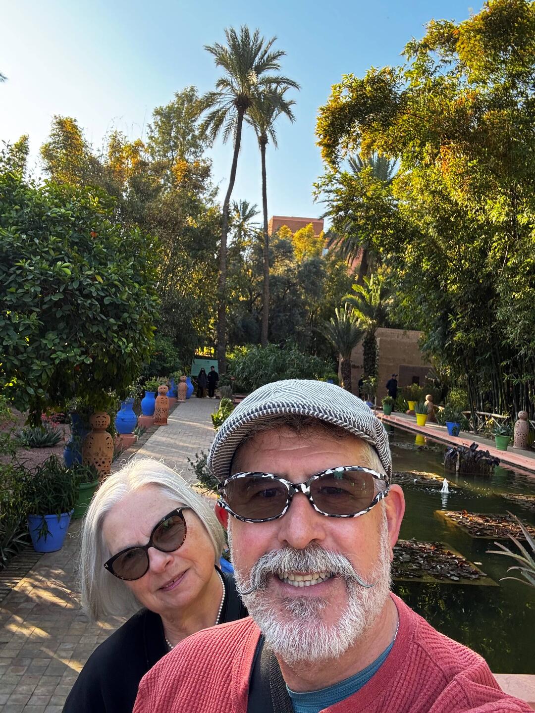 At the Garden in Marrakech