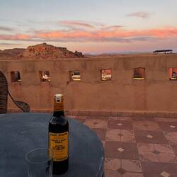 A bit of Moroccan wine