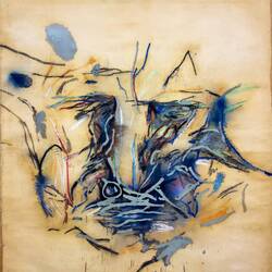 In this piece by Piero Manai, the human anatomy is dismembered, encroaching upon abstraction.