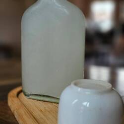 Fermentierter Kokosnusssaft @Dreamer Haven Art Cafe.