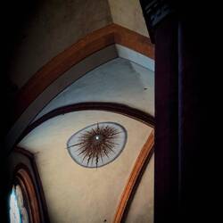 Closer look at the light hole ... The Meridian Line ... Basilica di San Petronio — Bologna, Italy.