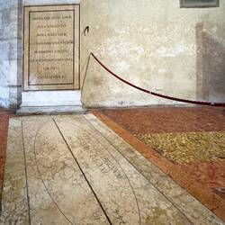 The Meridian Line ... Basilica di San Petronio — Bologna, Italy.