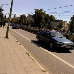 2010 World Cup vibe in Germany! So cute seeing cars decorated with little German flags. 🚗🇩🇪