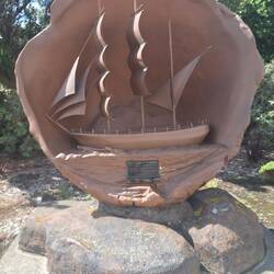 A Bluff 'statue' found while wandering around