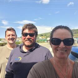 Was great to catch up with our cousin's son, Sean