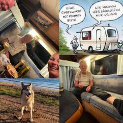 ..wir wackeln erst gegen Mitternacht nach Hause..🥳😅