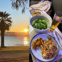 ..heute sind wir länger in Nafplio hängen geblieben und Essen später.Alles ganz flexibel und frei👌🏻🍀❤️