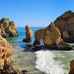 Felsentor an der Ponta da Piedade