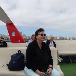 Die Sonne kämpft sich durch....