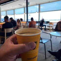 Warten auf den Flug