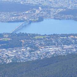 Aussicht vom Mt. Wellington/Kunanyi