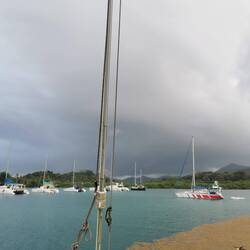 So habe ich das Wetter hier noch nie erlebt... Die Trockenzeit ist ausgefallen