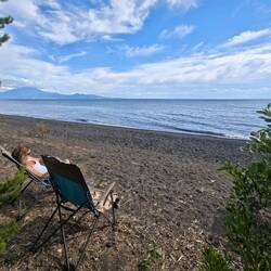 Ruhepause am See Llanquihue