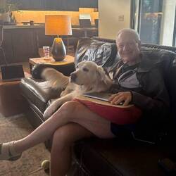 An old friend was waiting- Hi Bailey