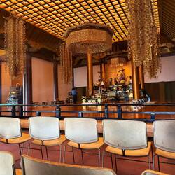 Interior - this is a Buddhist Temple