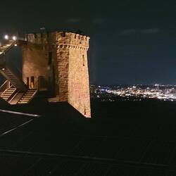 Die Burg von Rubi Falls.