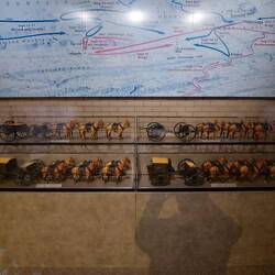 Das brauchte man alles für eine Kanone.