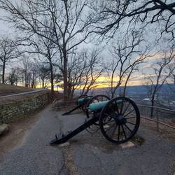Gerade noch ein bisschen Abendrot mitbekommen.