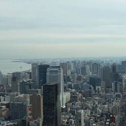 Haneda airport is somewhere out there