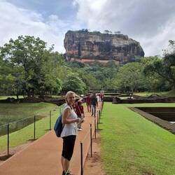 Das Ziel unseres Besuch in Sigiriya