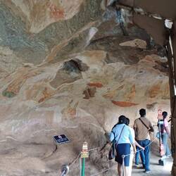 Die Fresken am Lion Rock