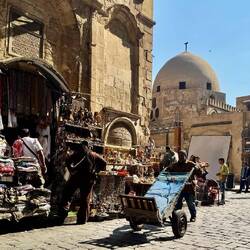 Eintauchen in das islamische Viertel