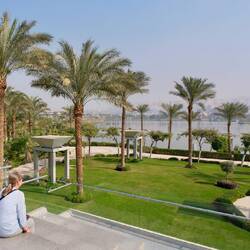 Ruhezone im Museumsgelände