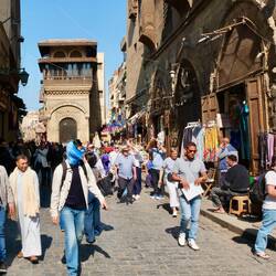 Obwohl Wochenende ist, ist schon ganz schön Betrieb