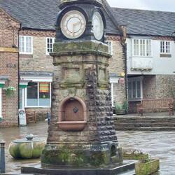 Much Wenlock; the town square