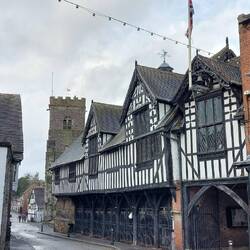 Much Wenlock; the Guildhall