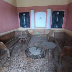Wroxeter Roman City; inside the townhouse